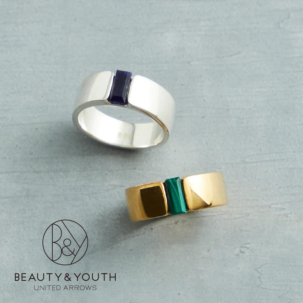 THICK STONE RING 〈eoa〉 1