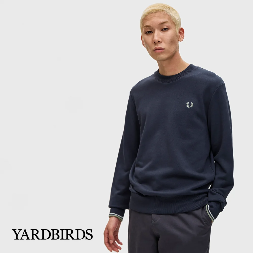 クルーネックスウェット〈FRED PERRY〉 1