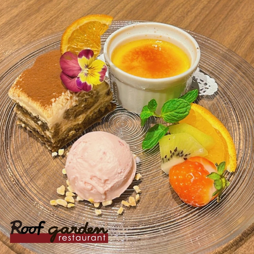 デザート3種盛 1