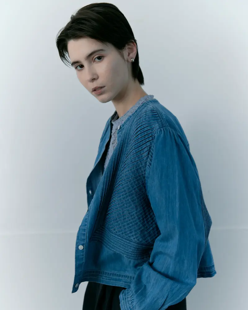 パティオ デニムシャツ