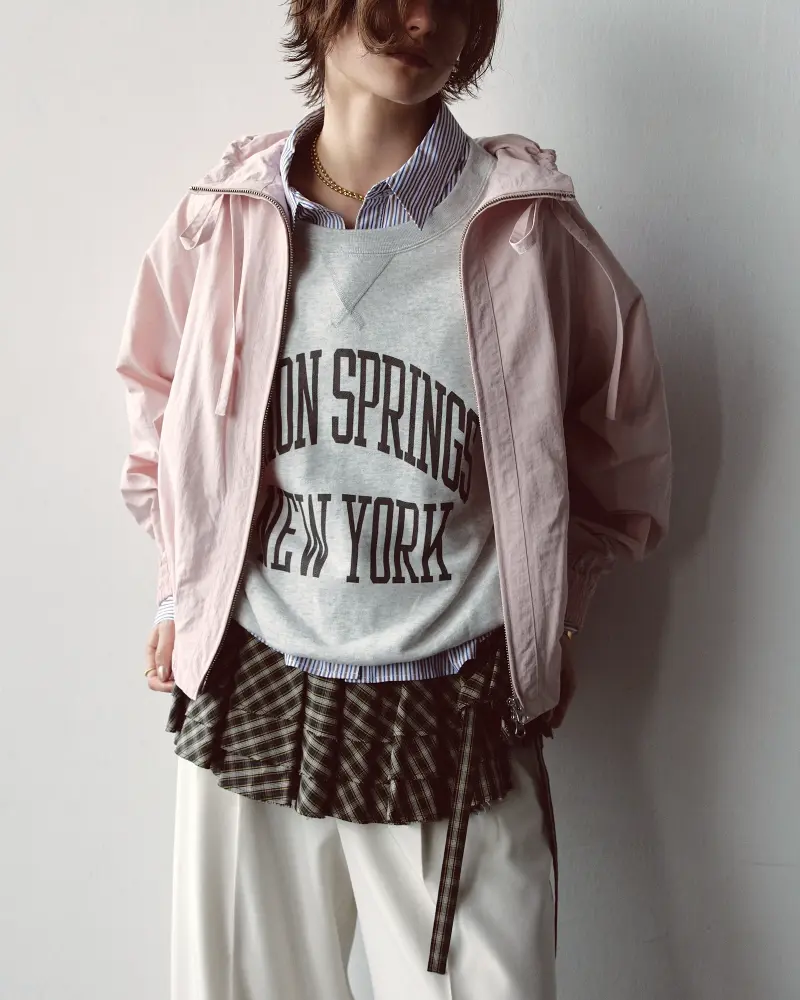 ローズバッド ナイロンパーカー